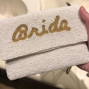 White Crossbody for Bride